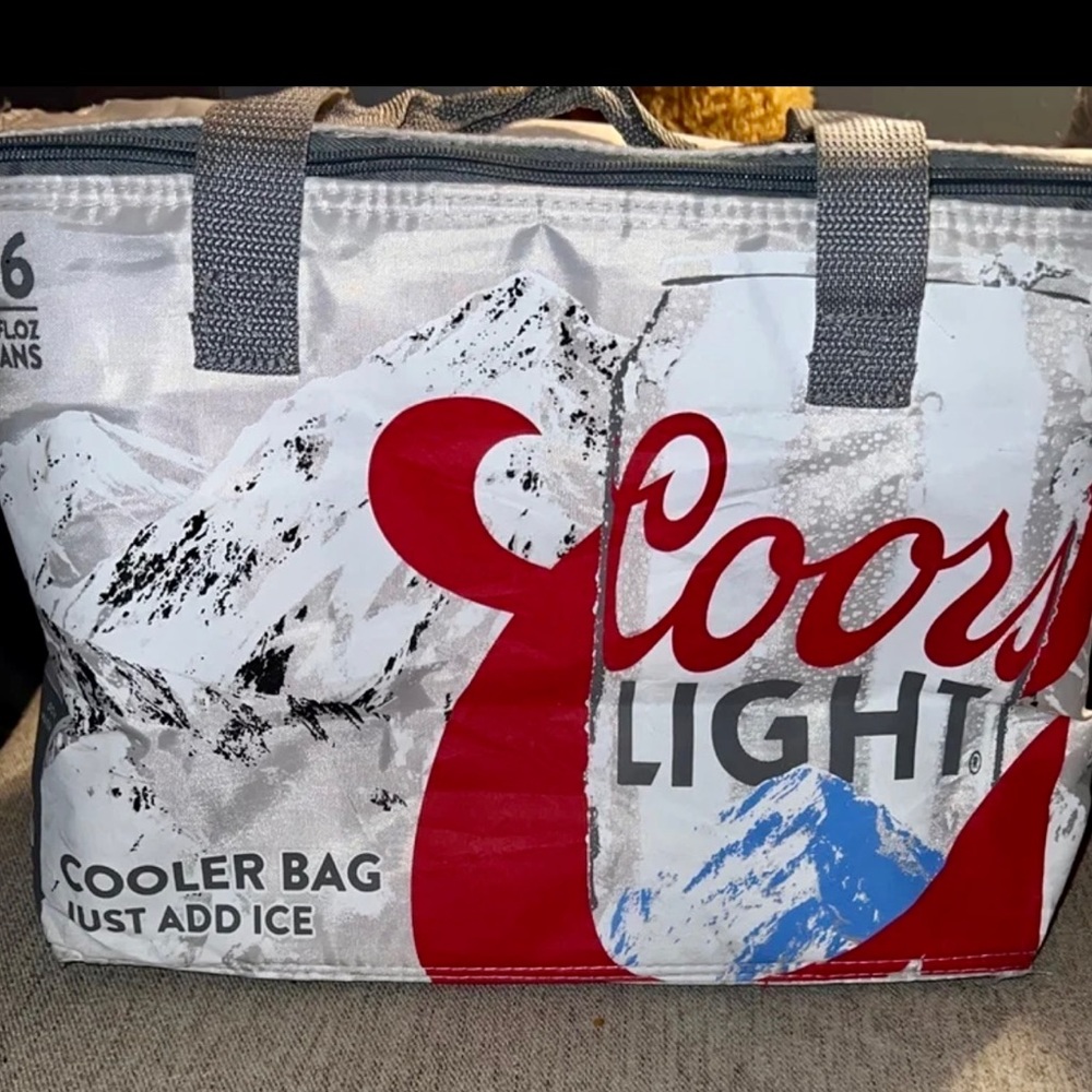 Colors light, the silver bullet cooler bag